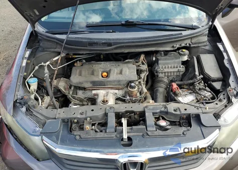 2012 Honda Civic Lx из США, поврежденный, VIN 2HGFB2F57CH514285